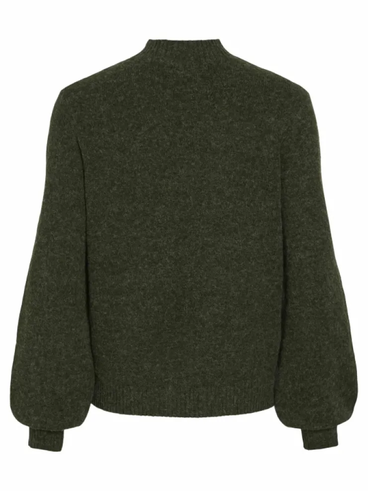 VILA Knitwear^BALLOON SLEEVED KNITTED PULLOVER