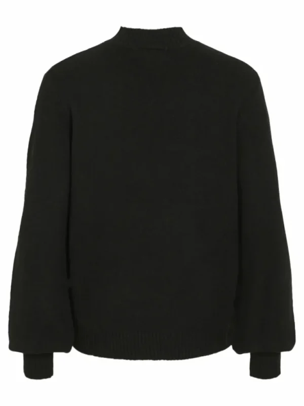 VILA Knitwear^BALLOON SLEEVED KNITTED PULLOVER