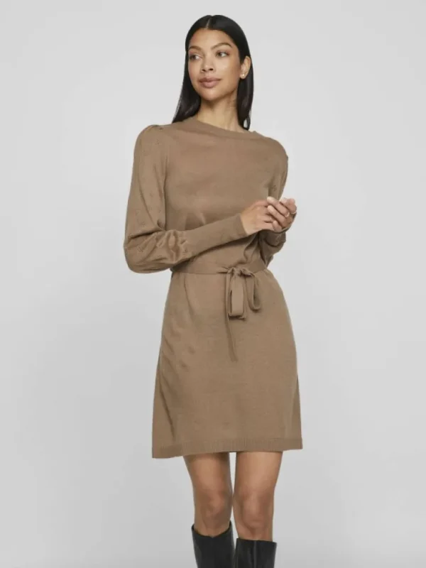 VILA Knitwear | Dresses^BELTED KNITTED DRESS