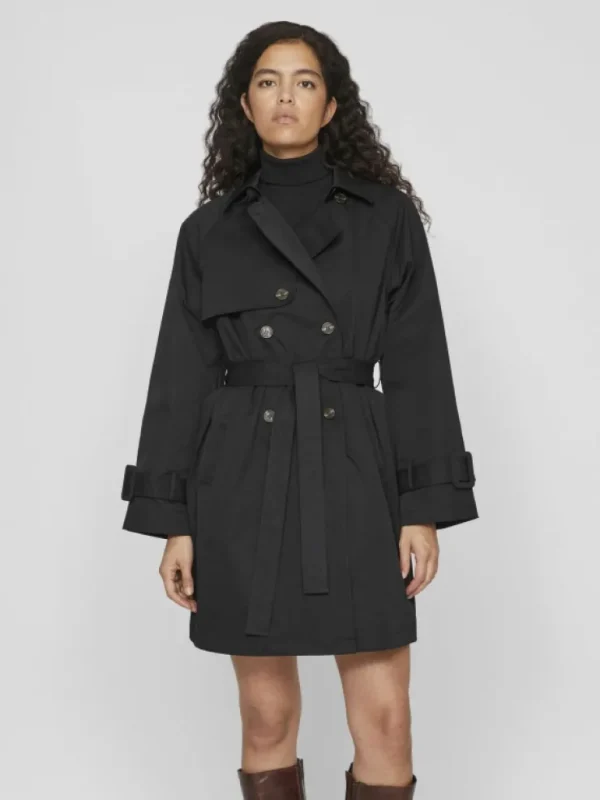 VILA Jackets & Coats^BELTED TRENCHCOAT