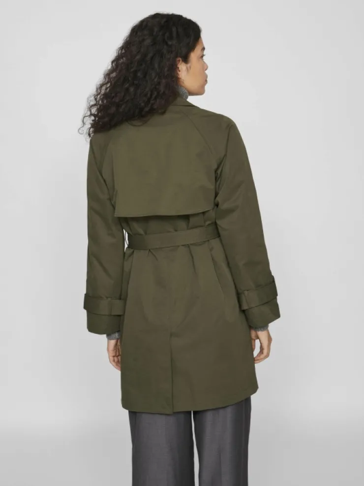 VILA Jackets & Coats^BELTED TRENCHCOAT