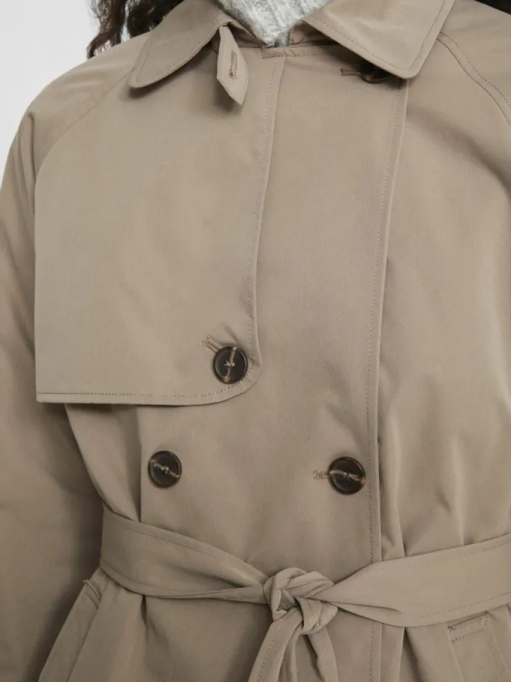 VILA Jackets & Coats^BELTED TRENCHCOAT