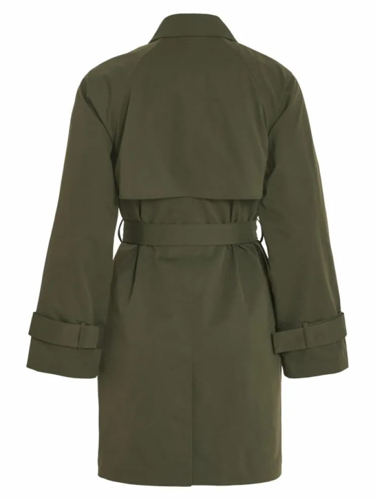 VILA Jackets & Coats^BELTED TRENCHCOAT