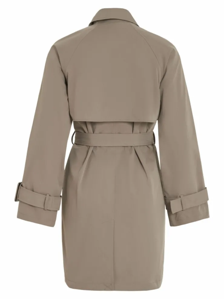 VILA Jackets & Coats^BELTED TRENCHCOAT