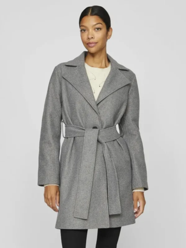 VILA Jackets & Coats^BELTED COAT