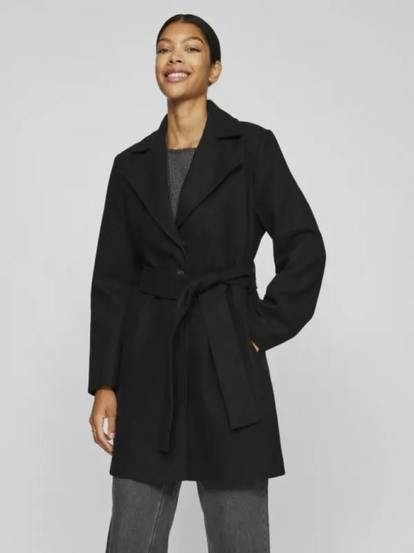 VILA Jackets & Coats^BELTED COAT