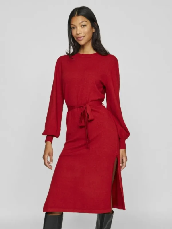 VILA Knitwear | Dresses^BELTED KNITTED DRESS
