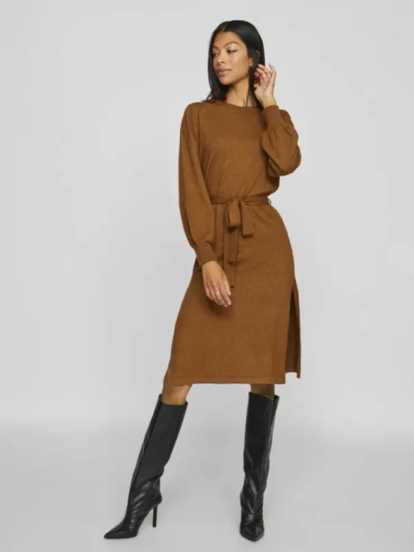 VILA Knitwear | Dresses^BELTED KNITTED DRESS