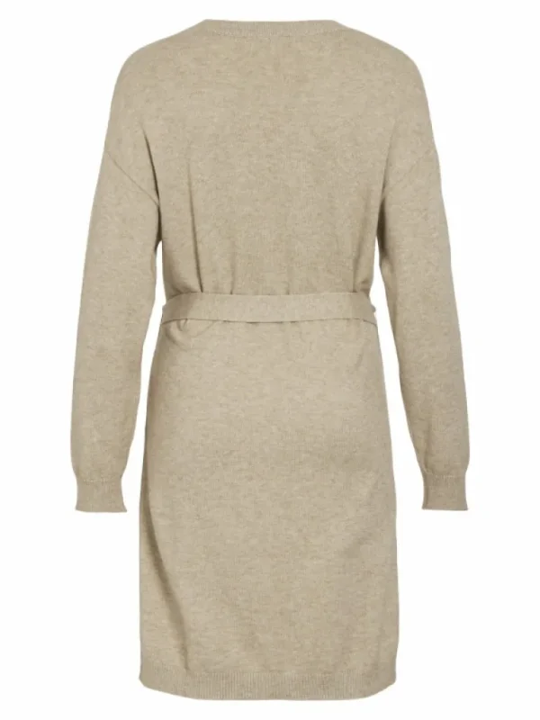VILA Knitwear | Dresses^BELTED SHORT KNITTED DRESS