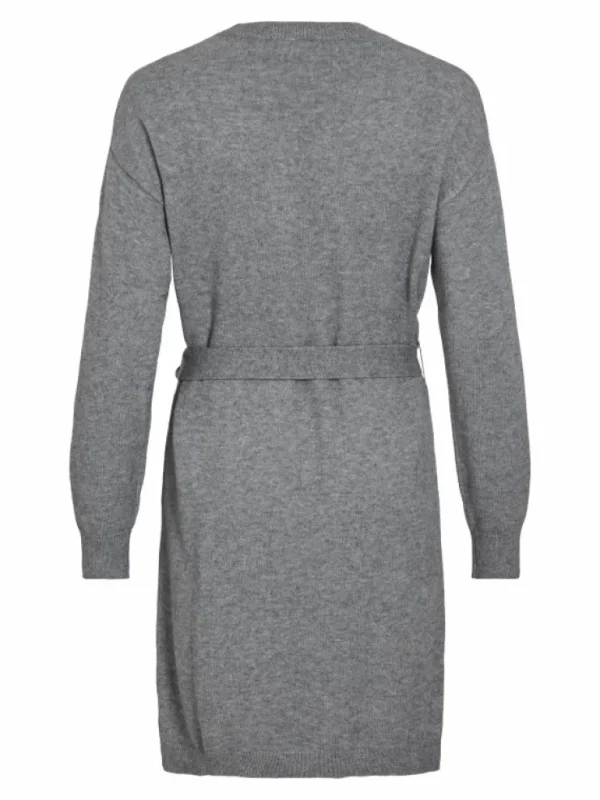 VILA Knitwear | Dresses^BELTED SHORT KNITTED DRESS