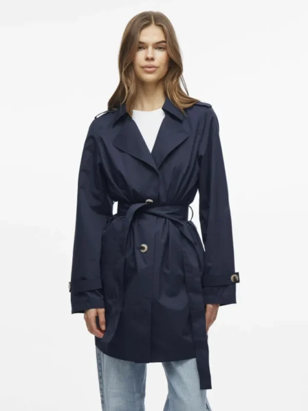 VILA Jackets & Coats^BELTED TRENCHCOAT