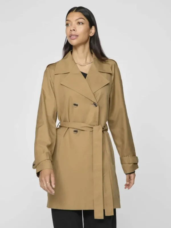 VILA Jackets & Coats^BELTED TRENCHCOAT
