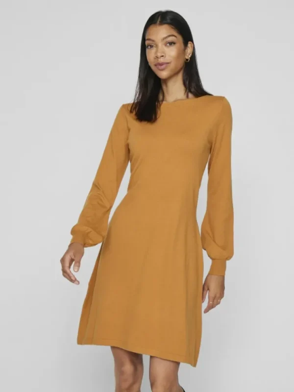 VILA Knitwear | Dresses^BOATNECK KNITTED DRESS
