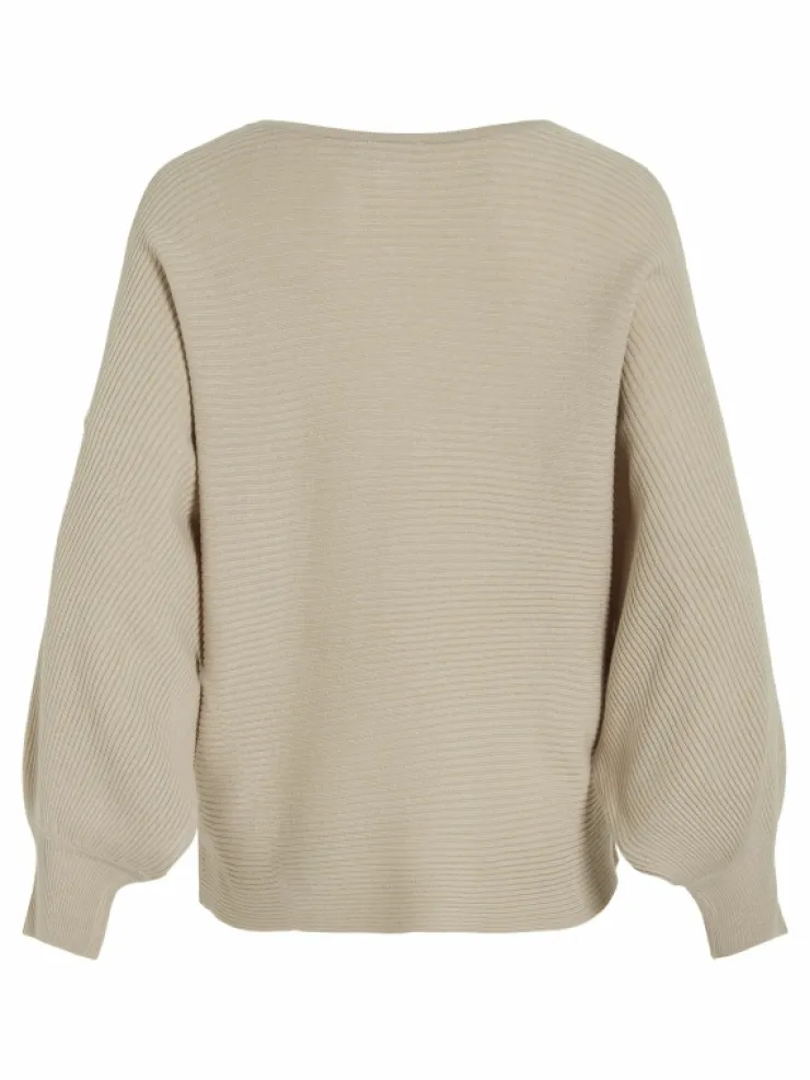 VILA Knitwear^BOATNECK KNITTED PULLOVER