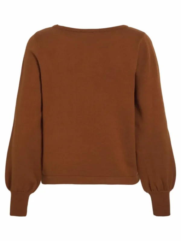 VILA Knitwear^BOATNECK KNITTED PULLOVER