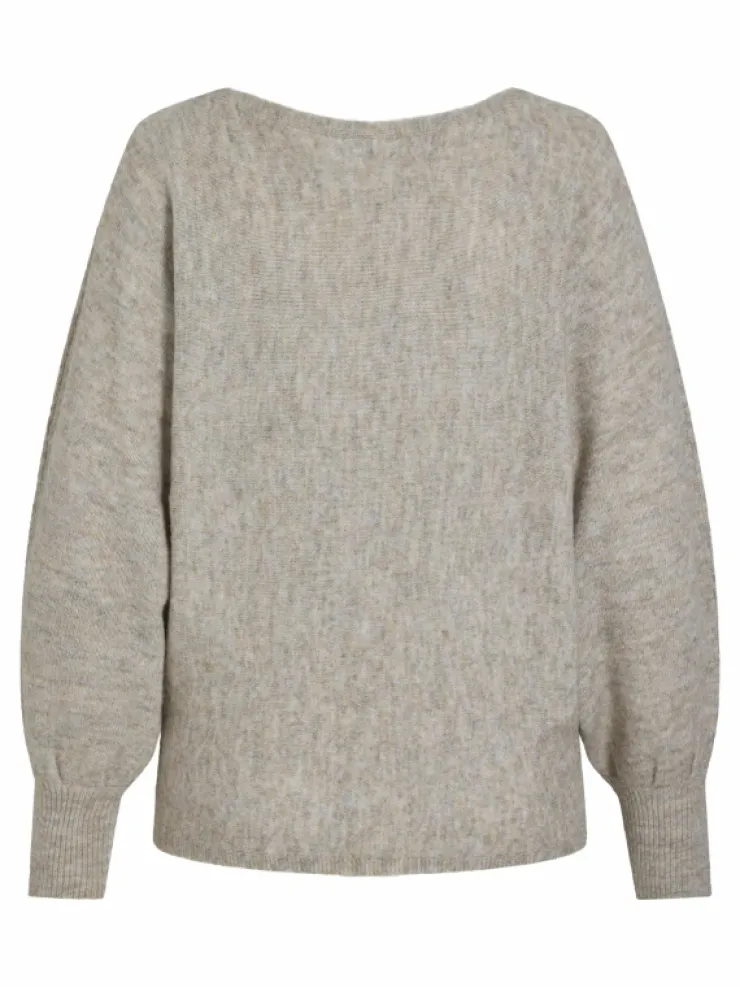 VILA Knitwear^BOATNECK KNITTED PULLOVER
