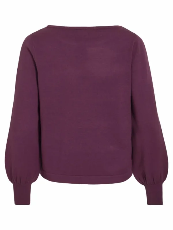 VILA Knitwear^BOATNECK KNITTED PULLOVER