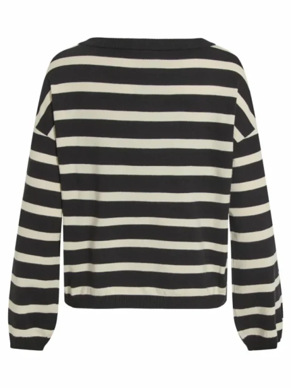 VILA Knitwear^BOATNECK KNITTED PULLOVER