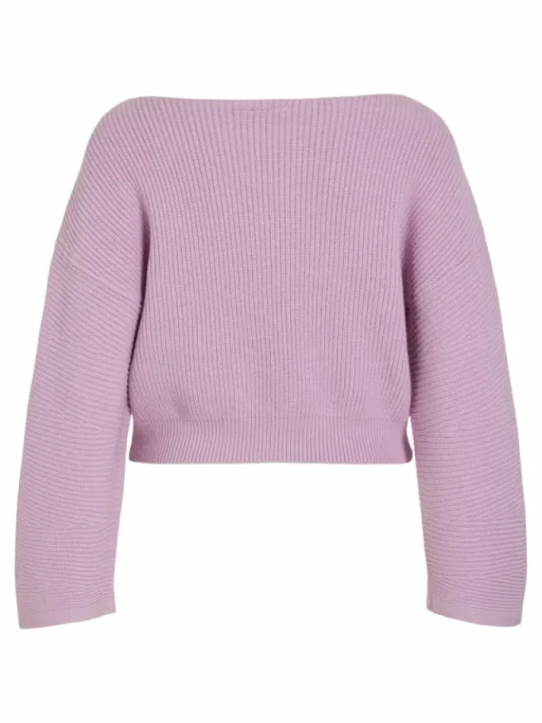 VILA Knitwear^BOATNECK KNITTED PULLOVER