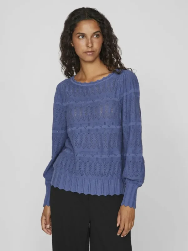 VILA Knitwear^BOATNECK KNITTED TOP