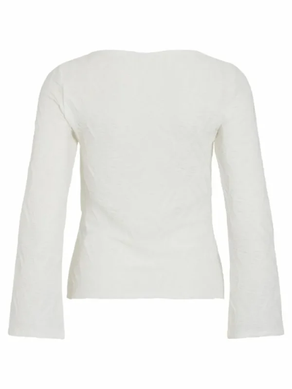 VILA Shirts^BOATNECK LONG SLEEVED TOP