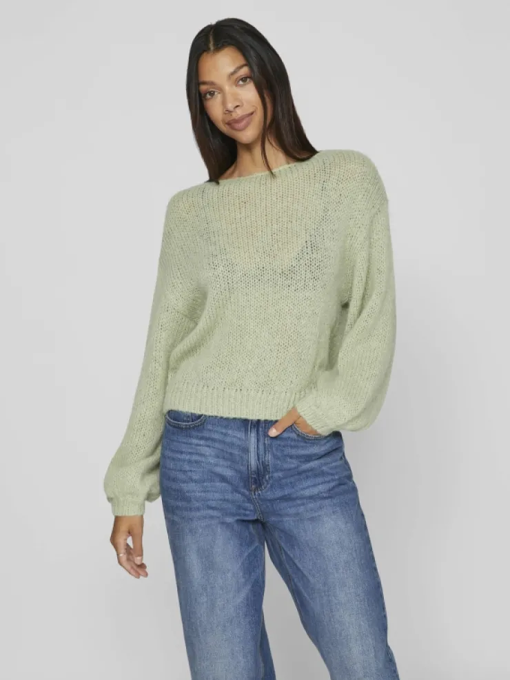 VILA Knitwear^BOATNECK PULLOVER