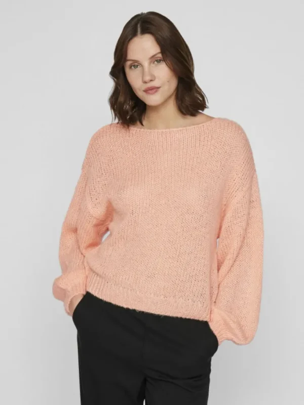 VILA Knitwear^BOATNECK PULLOVER