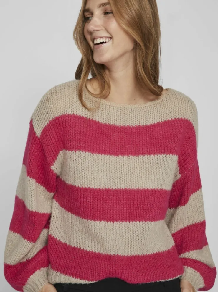 VILA Knitwear | Tops & T-shirts^BOATNECK PULLOVER