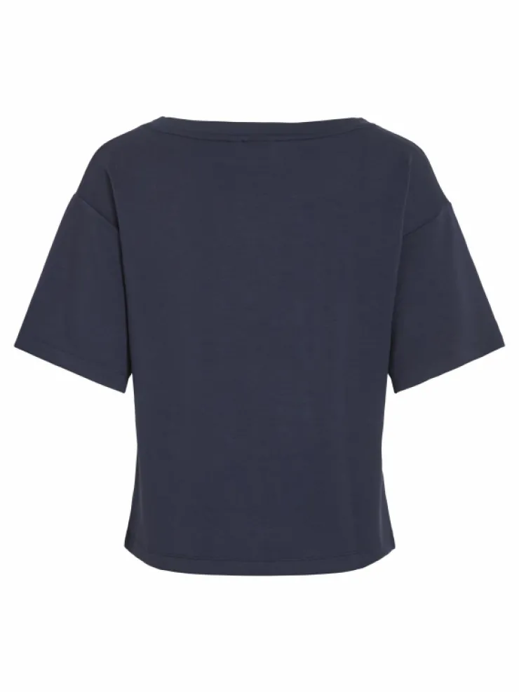 VILA Tops & T-shirts^BOATNECK SHORT SLEEVED TOP