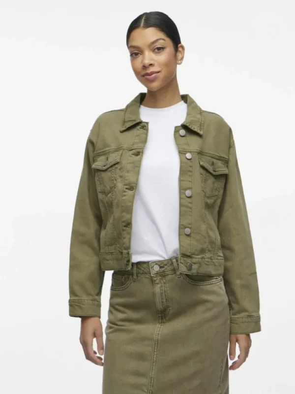 VILA Jackets & Coats^BUTTONED DENIM JACKET