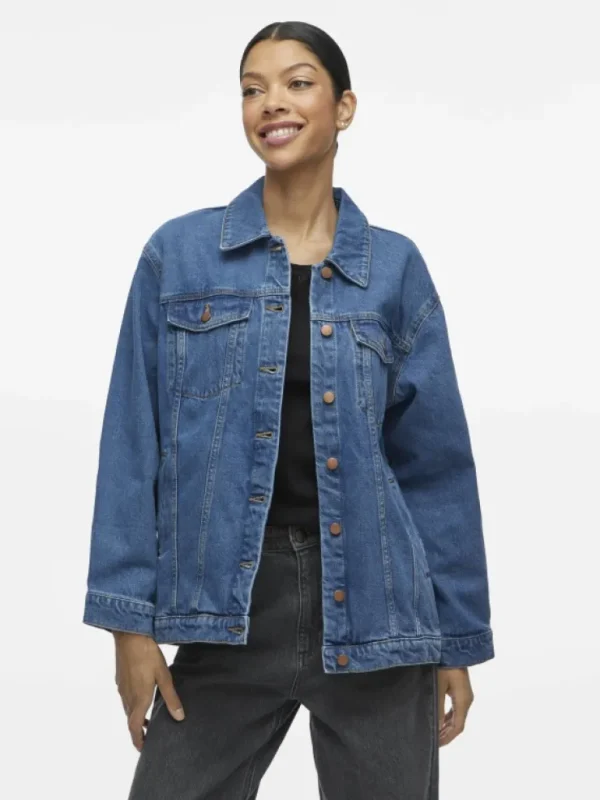 VILA Jackets & Coats^BUTTONED DENIM JACKET