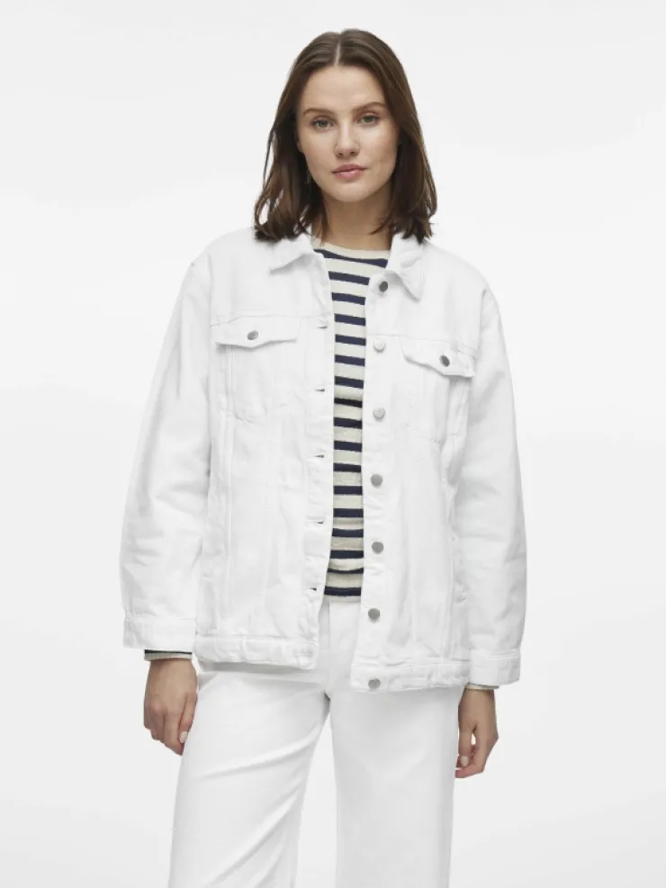 VILA Jackets & Coats^BUTTONED DENIM JACKET