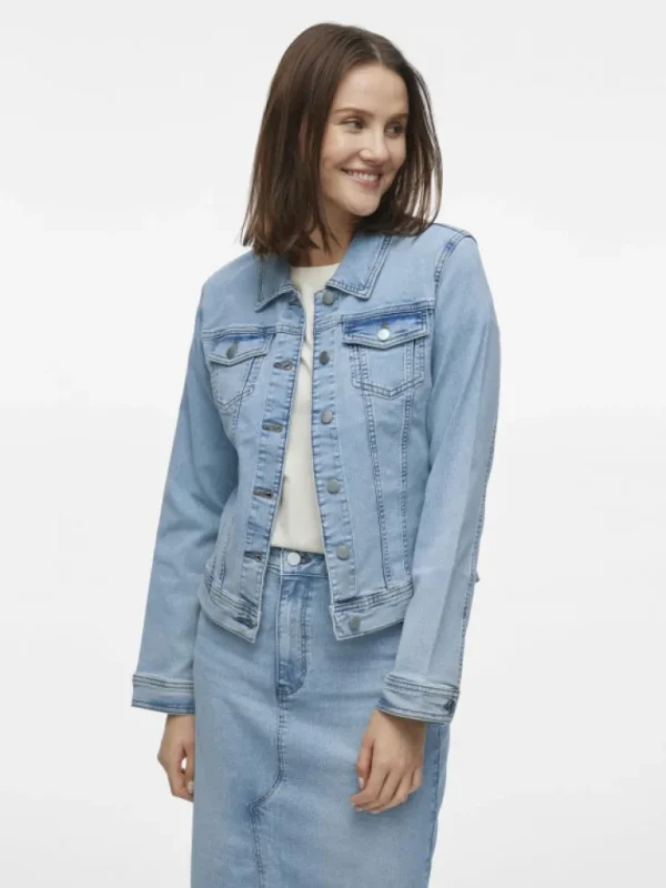 VILA Jackets & Coats^BUTTONED DENIM JACKET