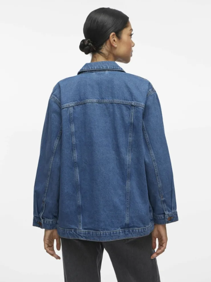 VILA Jackets & Coats^BUTTONED DENIM JACKET