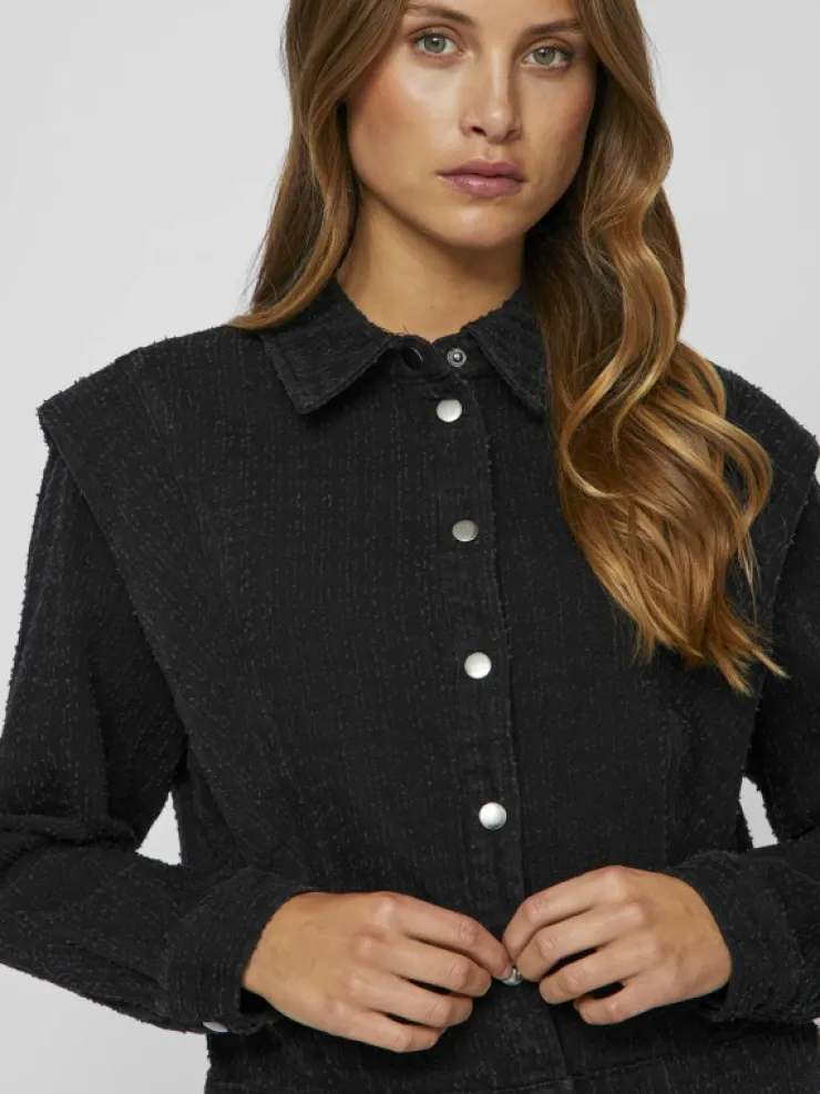 VILA Jackets & Coats^BUTTONED DENIM JACKET