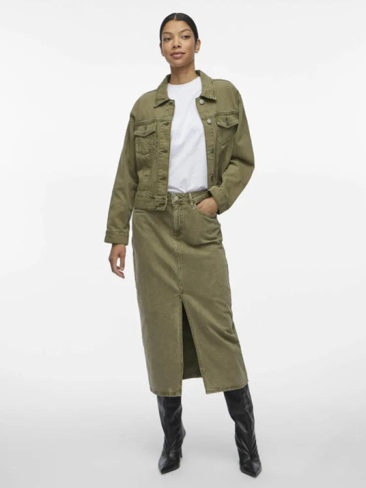 VILA Jackets & Coats^BUTTONED DENIM JACKET