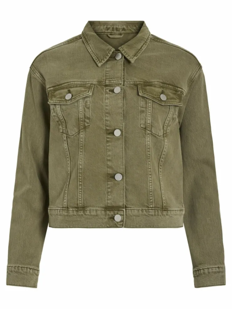 VILA Jackets & Coats^BUTTONED DENIM JACKET