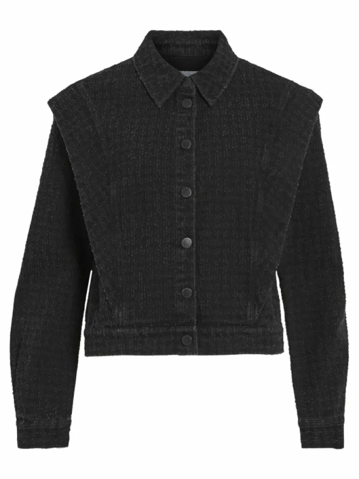 VILA Jackets & Coats^BUTTONED DENIM JACKET