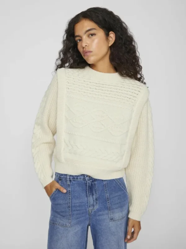 VILA Knitwear^CABLE KNITTED PULLOVER