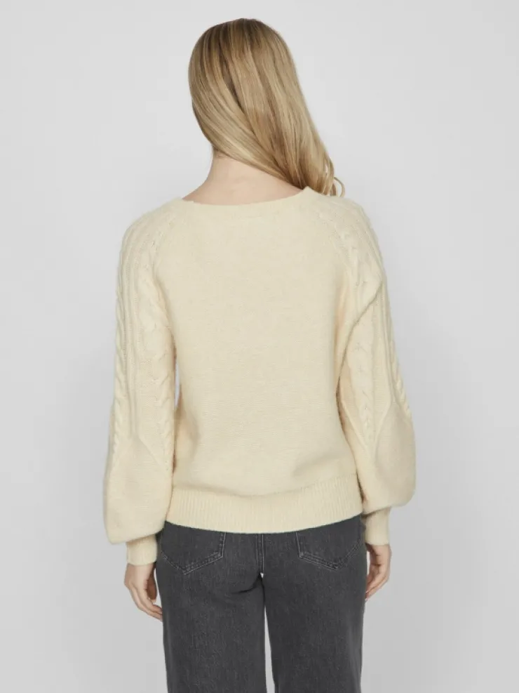 VILA Knitwear^CABLE KNITTED PULLOVER