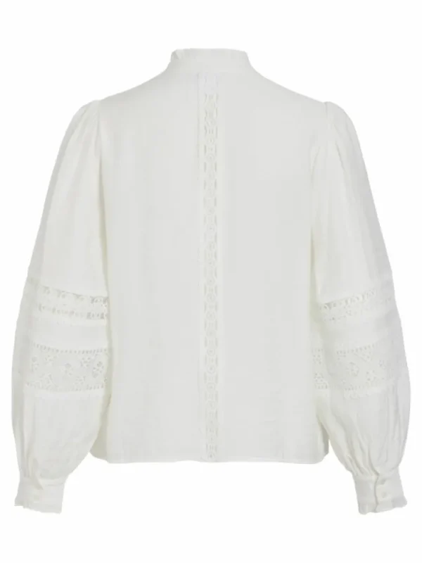 VILA Shirts | Tops & T-shirts^CHINA COLLAR LONG SLEEVED SHIRT