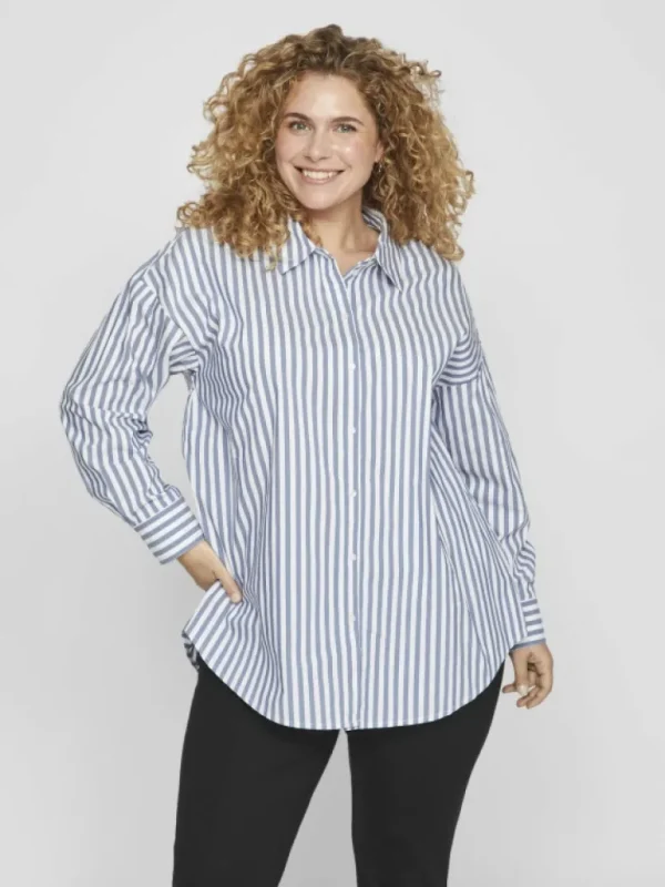 VILA Shirts^CURVE - LONG SHIRT