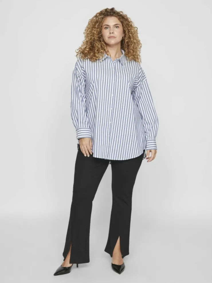 VILA Shirts^CURVE - LONG SHIRT