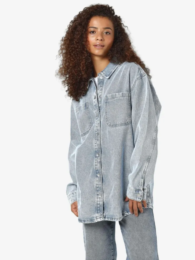 VILA Jackets & Coats^DENIM SHIRT JACKET