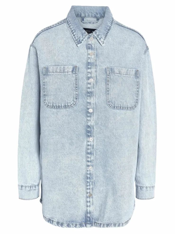VILA Jackets & Coats^DENIM SHIRT JACKET