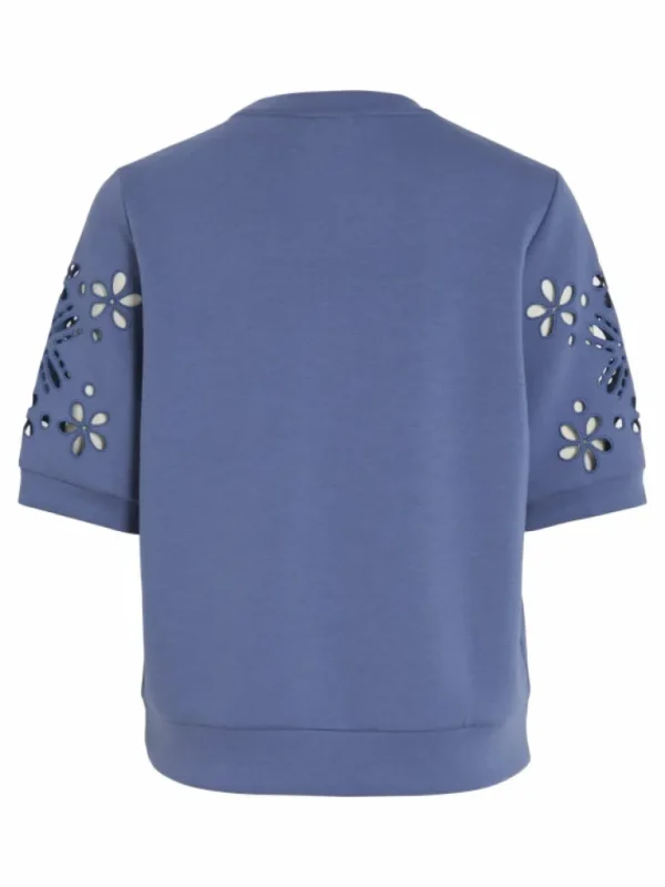 VILA Tops & T-shirts^DETAILED SHORT SLEEVED SWEATSHIRT