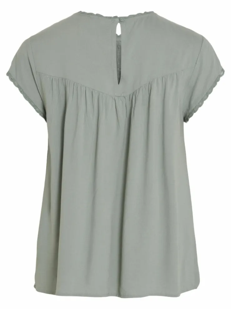 VILA Tops & T-shirts^DETAILED SHORT SLEEVED TOP
