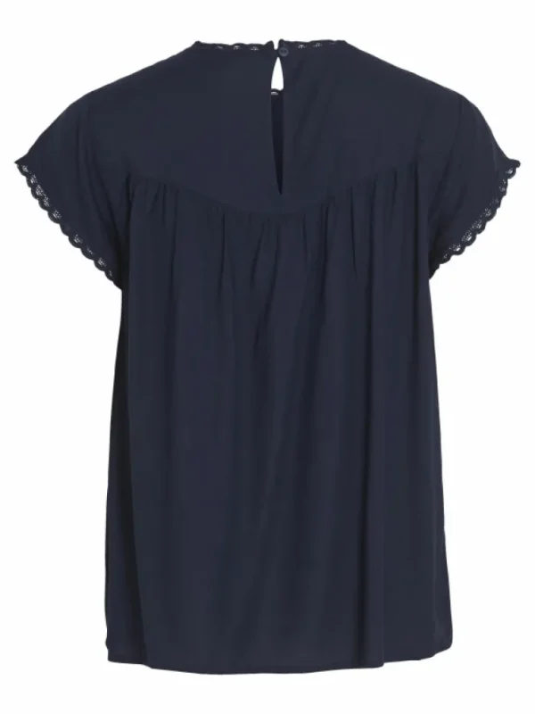 VILA Tops & T-shirts^DETAILED SHORT SLEEVED TOP