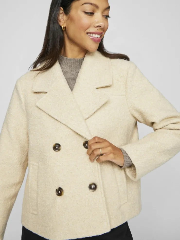 VILA Jackets & Coats^DOUBLE-BREASTED JACKET