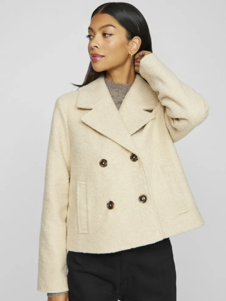 VILA Jackets & Coats^DOUBLE-BREASTED JACKET